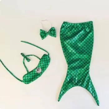 Funny Cat Mermaid Costume Sparkly Pet Dressing Skirt Clothing Dog Cosplay Clothes Kitten M