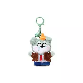 Funny Crying Puppy Cartoon Plush Keychain Pendant Gift For Keys Backpack And Crying