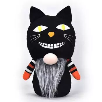 Funny Faceless Old Man Doll Handmade Halloween Decoration Doll Rudolf Dwarf Doll Home Decoration