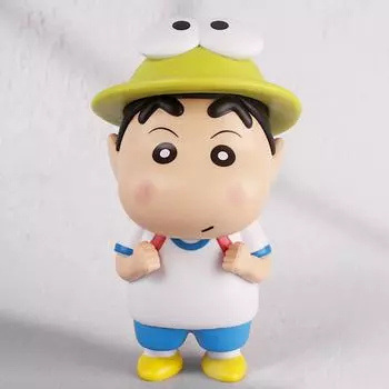 Смешная шляпа лягушки карандаш Shin-Chan ручная кукла мультфильм настольное украшение подарок