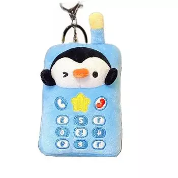 Funny Phone Pingu Doll Pendant Cartoon Stuffed Penguin Toy Couple Gift Penguin A 11cm