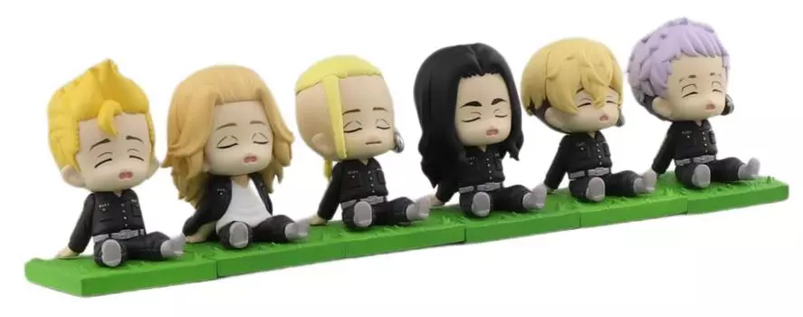 FunnyKnights Brand Toy Tokyo Revengers Trading Mini Figures Box of 8