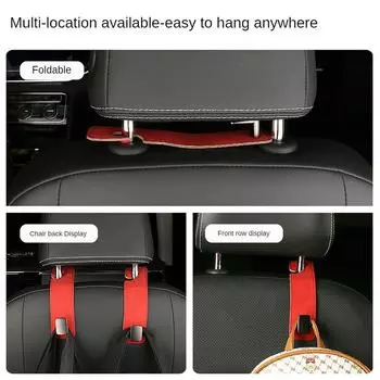 Fur Hook Built-in Metal Sheet Durable Suspension Type Light Folding Scratch-resistant Hook Not Broken Strong Load-bearing Suede красный