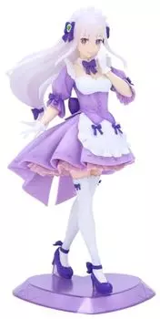 Фурью Ре: Жизнь в другом мире с нуля TENITOL Юмекава Горничная Эмилия Рост примерно. Полная фигурка ATBC, окрашенная из ПВХ, 215 мм, без масштаба