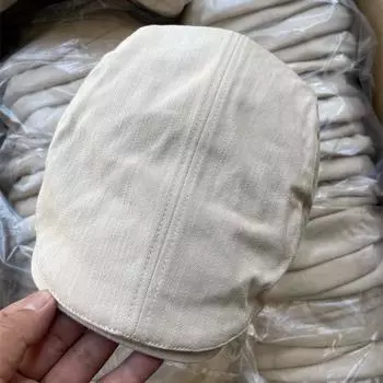 Фуражка мужская женская берет родительско-детская шляпа шляпа сезонная шляпа Adult large L (60-62cm) абрикосовый