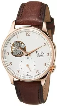 [Furbo Design] Автоматические часы Furbo Design Shave Off NF03W-PG Коричневые