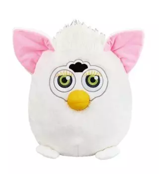 Furby Plush Retro Furby BIG Large Extra Large Snowball White 35 см прибл.