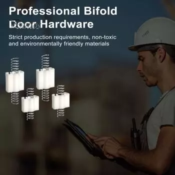 Фурнитура для двустворчатых дверей, простая установка, аксессуары для дверных петель, набор инструментов для ремонта фурнитуры для двустворчатых дверей шкафа
