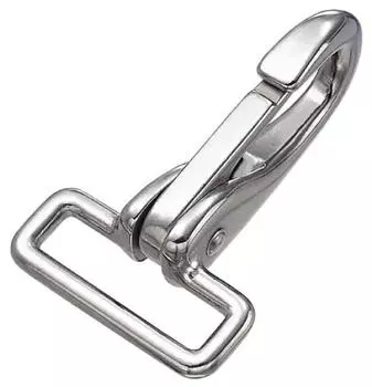 Фурнитура из нержавеющей стали Фиксированный крюк для ремня Диаметр проволоки 4 мм Ширина крепежной части ремня 31 мм Рабочая нагрузка 30 кгс