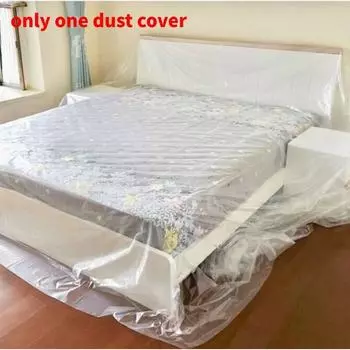 Furniture Bed And Sofa Household Dust Cover Waterproof Plastic Film Protective