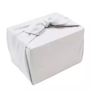 Furoshiki Large Furoshiki for Silk Eco Washable 110 x Weddings, Funerals, 110 см, 3,5 сяку, Style, Plain, Polyester, Stylish, Bag, (Белый, 110см)