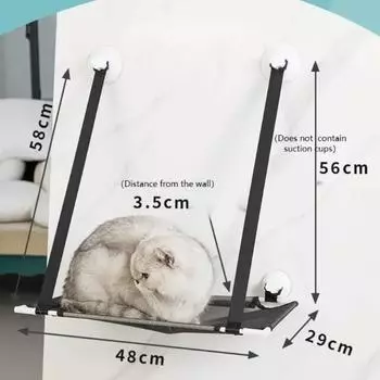 Furry Mat Подвесная кровать для кошек Villa Hammock Подвесные кровати и мебель для кошек Игрушки для кошек Корзина Подушка Диван Товары для животных