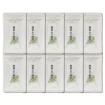 Furuhataen Green tea with matcha 40g x 10 bags set Uji tea