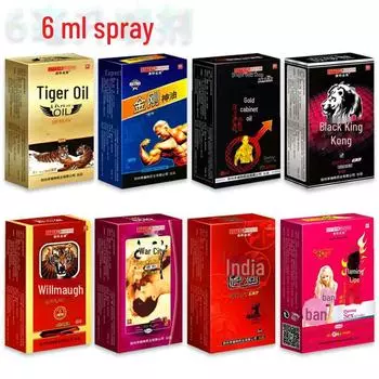 Furuite Indian God Golden Gun Oil 6 мл мужской спрей Golden Gun Oil