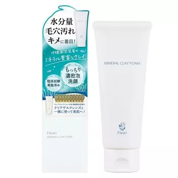 Fururi Mineral Clay Foam Пена для умывания лица Пена для умывания лица Пена для умывания поры Контрмеры