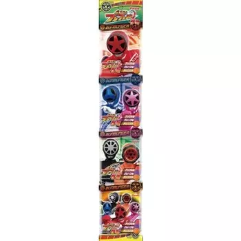 Furuta BUMBUNGER Gummies (4 strands) 60gThe gummies come in an assortment of three flavors: apple, The gummies come in an assortment of three flavors: 1