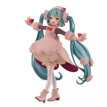 Furyu AMU-SHP0553 Hatsune Miku SweetSweetSweetSweetSweet Series Мику Клубника Шоколад Короткая фигурка