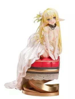 Furyu Another World Demon King и Summoned Slave Magic Omega Sierra Greenwood Свадебное платье Scale PVC Painted Complete Figure Girl L. 1/7 золотой