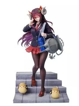 Furyu Azur Lane Suruga Культурный масштаб ПВХ окрашенная готовая фигура Вер. 1/7 АМУ-FNX874 красный