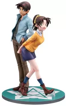 Furyu Detective Conan Heiji Hattori Kazuha Toyama масштабная ПВХ окрашенная готовая фигурка и 1/7