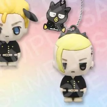 Furyu Furyu Tokyo Revengers x Sanrio персонажи 3D резиновый талисман все 3 типа Рюгудзи Кен Дракен для Японии