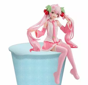 Furyu Hatsune Miku Noodle Stopper Фигурка Сакура Мику