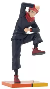 Furyu Jujutsu Kaisen TENITOL Yuji Kojo Высота 190 мм Окрашенная полная фигура примерно. Немасштабируемый ATBC-ПВХ