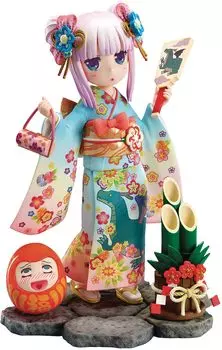 Furyu Miss Dragon Maid Kanna Harare Wear Scale PVC Painted Complete Figure Kobayashi s 1/7 AMU-FNX182