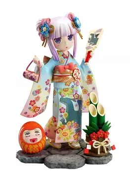 Furyu Miss Dragon Maid Kanna Sunny Dress Scale PVC Painted Complete Figure Resale Kobayashi s 1/7 AMU-FNX887