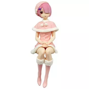 Furyu USA (AMU-SHP0439) Re:Zero Ram Snow Princess Noodle Stopper Figure, 6