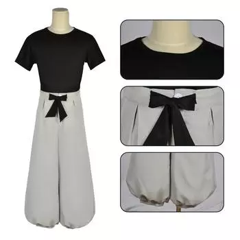 Фушигуро Кайсэн Дзюцу Тодзи Костюм для косплея Набор Одежда для выступления Костюм XS