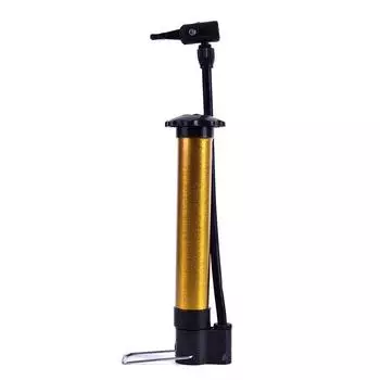 Футбол Баскетбол Велосипед Металлический Насос Инфлятор Мини Велосипедные Насосы Высокого Давления жёлтый