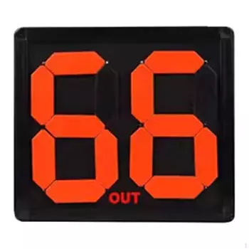 Футбол Футбол Замена Табло Цифровой Легкий Мяч Двузначный