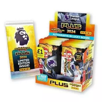 Футбольная карточка Panini 2024 EPL Plus, базовый пакет, 50dp Adrenaline XL / случайное включение Сон Хын-Мин, настольная игра для представителей Кореи