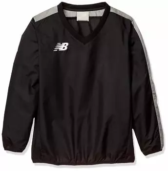 Футбольная куртка Junior Piste Junior Dry Sweat Absorbent Quick Dry Kids BK 150 [New Balance] Детская (JJTF9407) (черный)