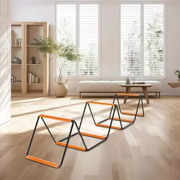 Футбольная лестница для ловкости, скоростная лестница, многоцелевые препятствия для прыжков, тренировки по регби, складные лестницы