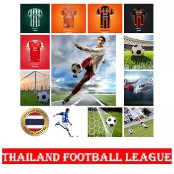 Футбольная лига Таиланда футбольный клуб FC United TEAM ДЖЕРСИ ФУТБОЛКА с принтом круглый вырез унисекс мужчины женщины быстросохнущая дышащая форма с коротким рукавом M