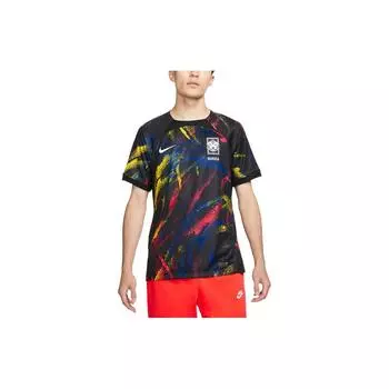 Футбольная майка Nike Korea 2022/23 Stadium Home Dri-FIT черная/белая мужская уличная одежда DX9288-010 XXL