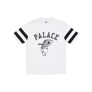 Футбольная майка Palace Goat, белые футболки унисекс P22ES100 XL