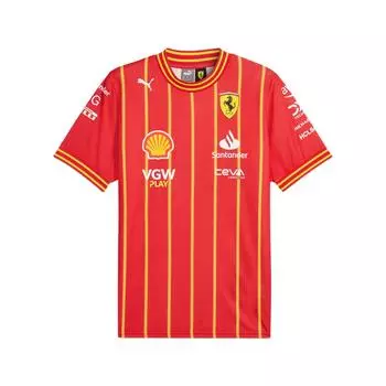 Футбольная майка Puma Scuderia Ferrari SS24 Team для мужчин, цвет алый 763608-01 L