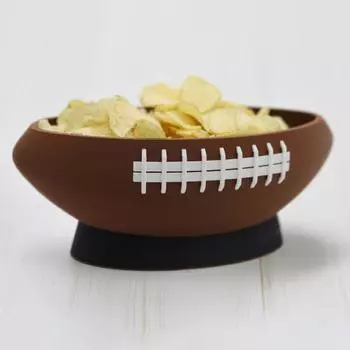 Футбольная миска для закусок Yousheng, креативная форма, большая емкость, многоразовая, легко моется, коробка для хранения футбольных принадлежностей, аксессуары для вечеринок A