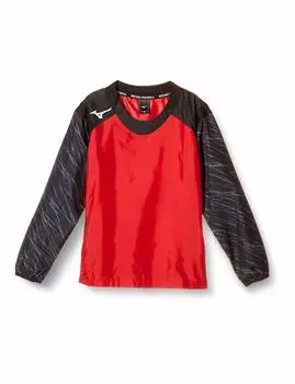 Футбольная одежда Писте Футболка P2ME0525 Китайский красный Япония S до японского размера [Mizuno] (эквивалент S) китайский красный