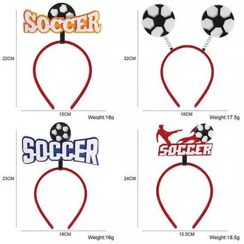 Футбольная повязка на голову 2024 года, повязка на голову, кубок Европы по футболу, тематическая вечеринка, украшения, реквизит для болельщиков