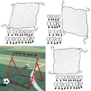 Футбольная сетка Bounce Back Футбольный отражатель Kickback Футбольная сетка Rebound Футбольное тренировочное оборудование Легко устанавливается