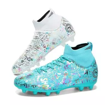 Футбольные бутсы Amazon для подростков и взрослых, тренировочные бутсы Spike TF Shredded Spike Shoes 31