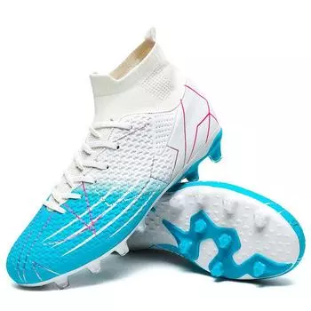 Футбольные бутсы большого размера новые студенческие взрослые TF сломанные ногти мужские тренировочные кроссовки женские ag длинные ногти 35