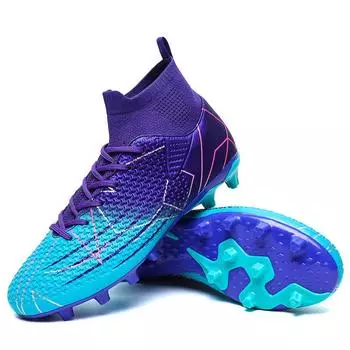 Футбольные бутсы большого размера новые студенческие взрослые TF сломанные ногти мужские тренировочные кроссовки женские ag длинные ногти 35