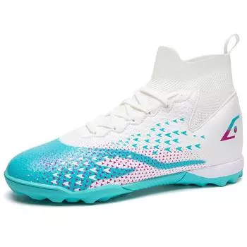 Футбольные бутсы большого размера унисекс с гвоздями, противоскользящие/ износостойкие, детские футбольные бутсы из искусственного кортоза TPR для улицы 33 циан