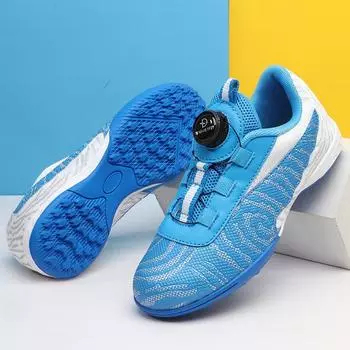 Футбольные бутсы дешевые мальчики и девочки мужские Кубок мира сломанные ногти вращающиеся кнопки ученики начальной школы тренировочные кроссовки 30