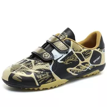 Футбольные бутсы, детские нескользящие дезодоранты, износостойкие, износостойкие, с короткими ногтями, наклейками с микрофоном, футбольные бутсы 28 красный